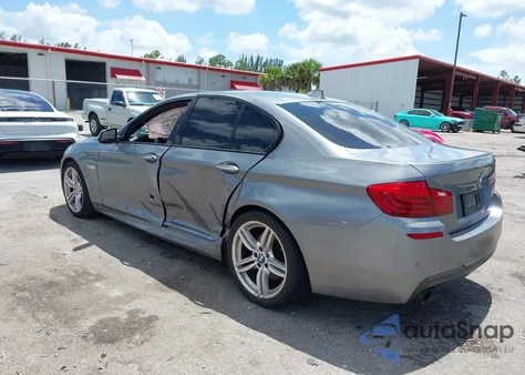 2015 BMW 535I z USA, uszkodzony, nr VIN WBA5B1C54FG126498